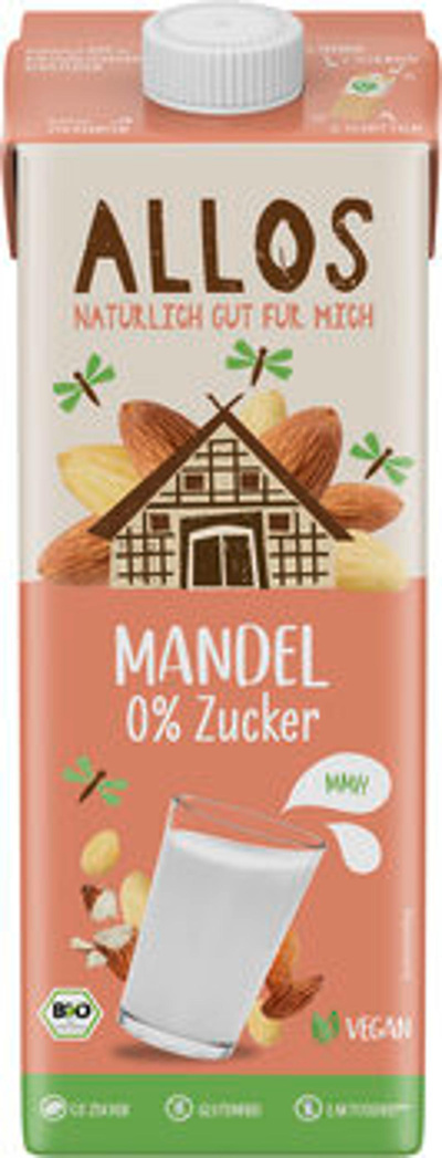 Produktfoto zu Mandel Drink Natur ohne Zucker