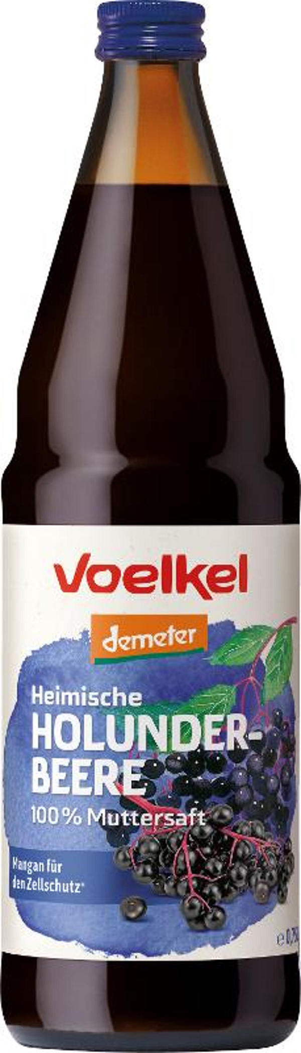 Produktfoto zu Heimische Holunderbeere 0,75 l