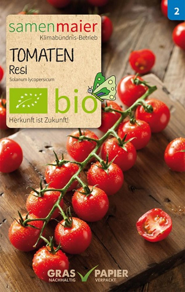 Produktfoto zu Saatgut Tomaten Resi Cocktailtomate