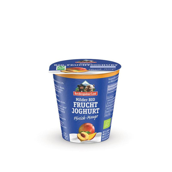 Produktfoto zu Frucht Joghurt Becher Pfirsich Mango