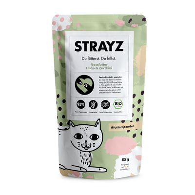 Produktfoto zu Katzen Nassfutter Huhn