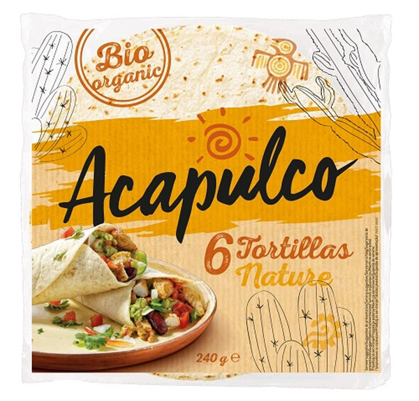 Produktfoto zu Tortilla Wraps Natur