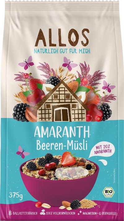 Produktfoto zu Amaranth Beeren Müsli
