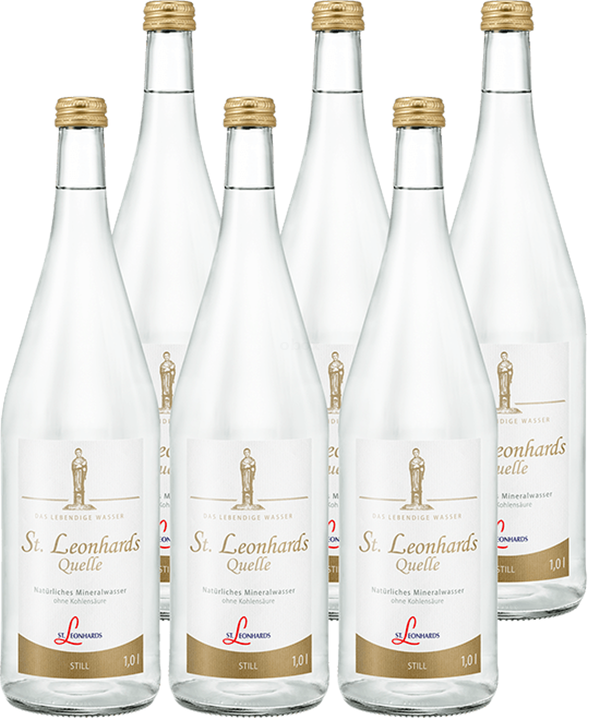 Produktfoto zu St. Leonhards Still 6 x 1 l
