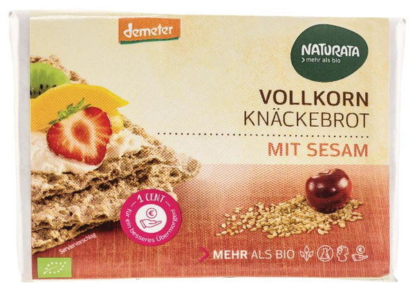 Produktfoto zu Knäckebrot Vollkorn Sesam
