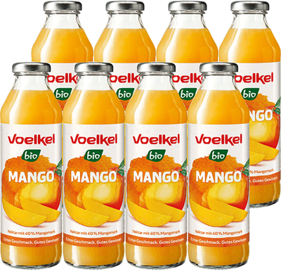 Produktfoto zu Mango Nektar 8 x 0,5 l