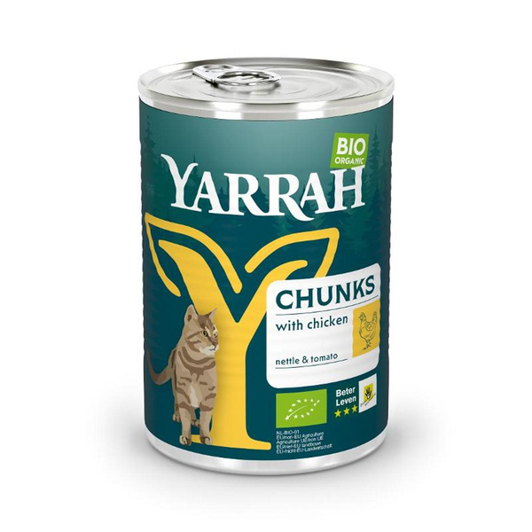 Produktfoto zu Katzenfutter Chunks Huhn