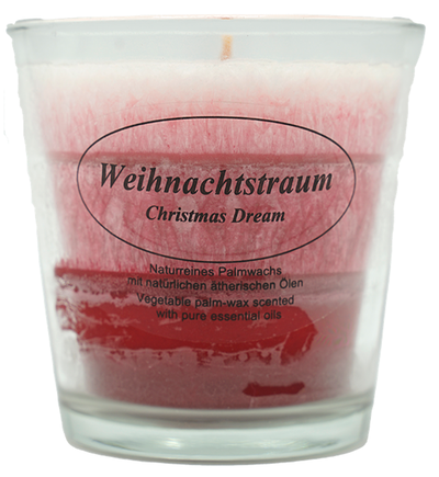 Produktfoto zu Duftkerze Stearin Weihnachtstraum