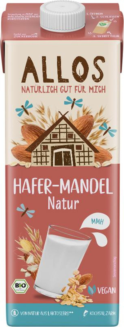 Produktfoto zu Hafer Mandel Natur Drink