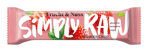Produktfoto zu Erdbeer Crisp Simply Raw