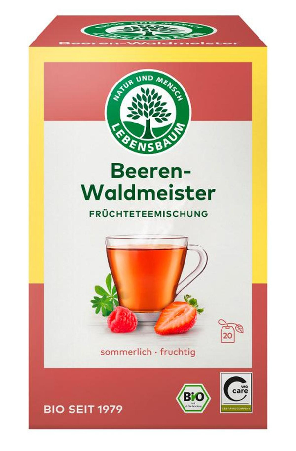 Produktfoto zu Beeren & Waldmeister Früchtetee