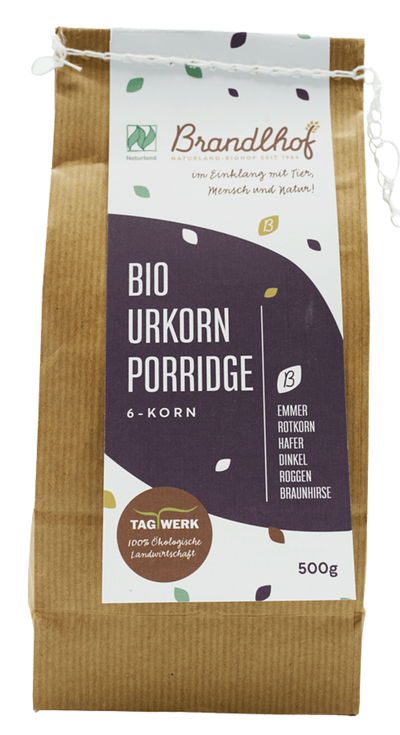 Produktfoto zu Urkorn Porridge 6-Korn