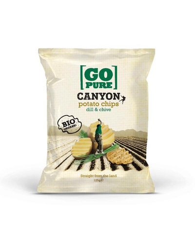 Produktfoto zu Kartoffelchips Dill und Schnittlauch