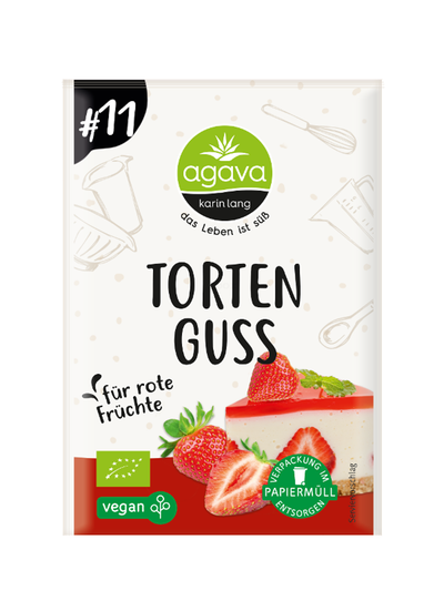 Produktfoto zu Tortenguss rot