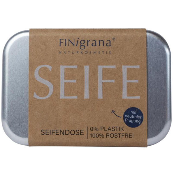 Produktfoto zu Seifendose Aluminium
