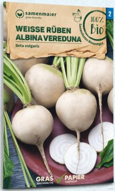 Produktfoto zu Saatgut Weiße Rüben