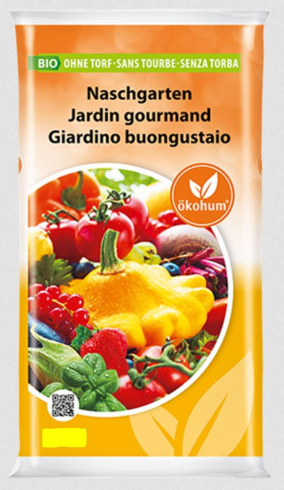 Produktfoto zu Naschgarten Erde torffrei 15 Liter