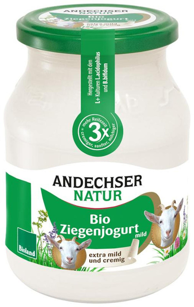 Produktfoto zu Ziegenjoghurt Natur