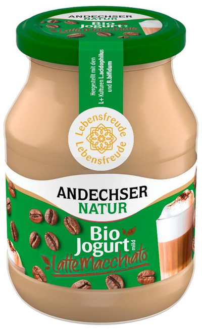 Produktfoto zu Joghurt Glas Latte Macchiato