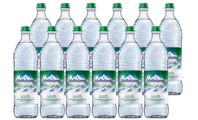 Produktfoto zu Adelholzener sanft Kasten