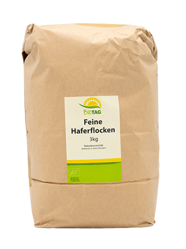 Produktfoto zu Haferflocken fein 3 Kg