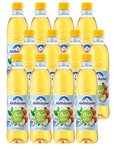 Produktfoto zu Adelholzener Apfelschorle Kasten