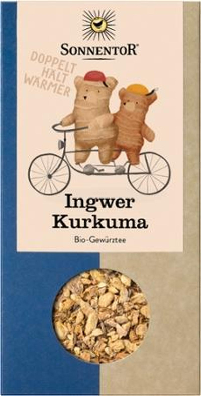 Produktfoto zu Ingwer Kurkuma Tee