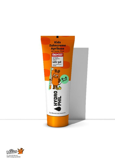 Produktfoto zu Zahncreme für Kinder Aprikose