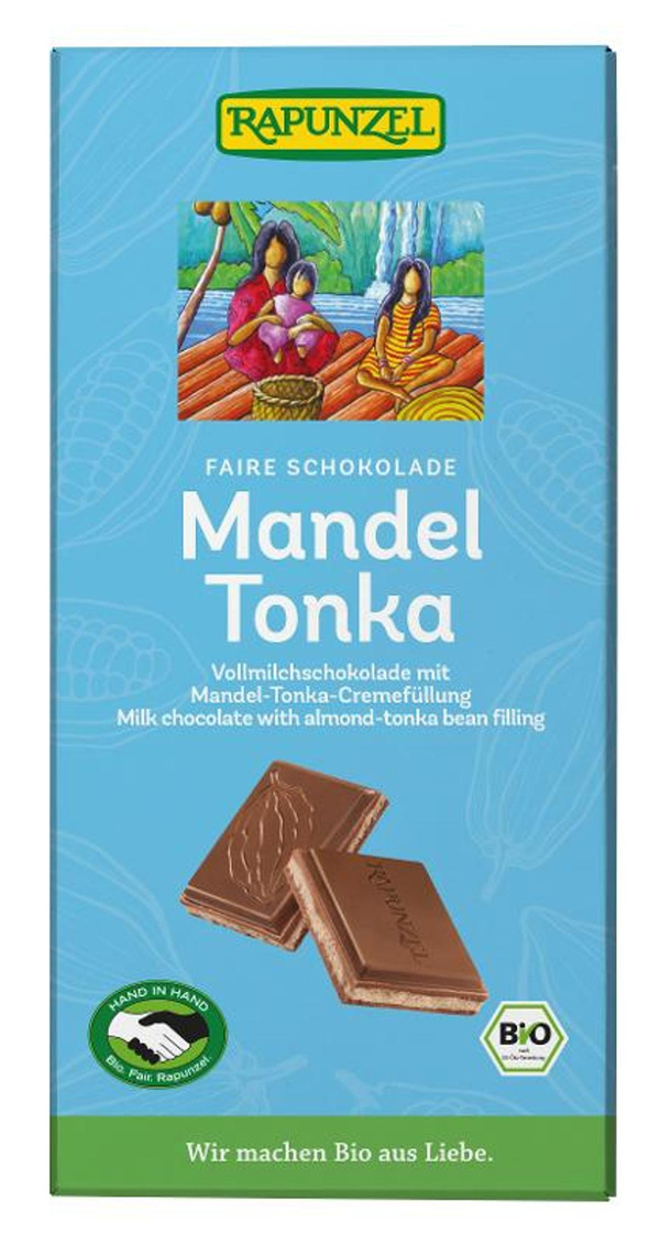Produktfoto zu Schokolade Mandel-Tonka