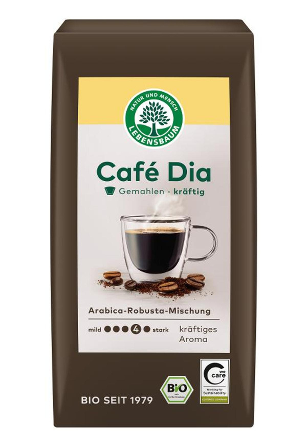 Produktfoto zu Cafe Dia gemahlen