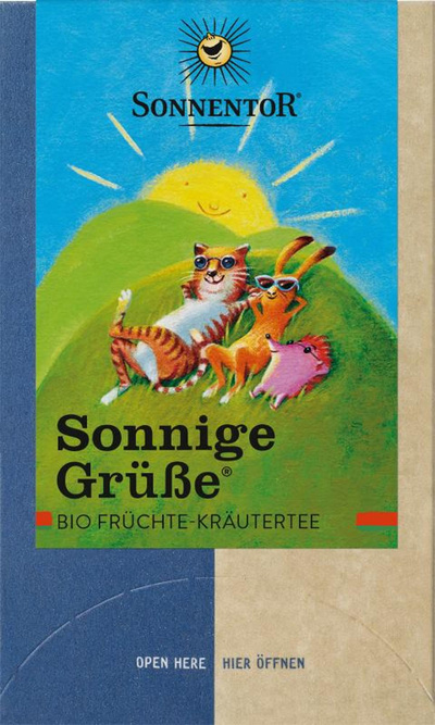 Produktfoto zu Sonnige Grüße Tee
