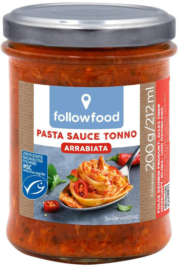 Produktfoto zu Pasta Sauce Tonno Arrabiata