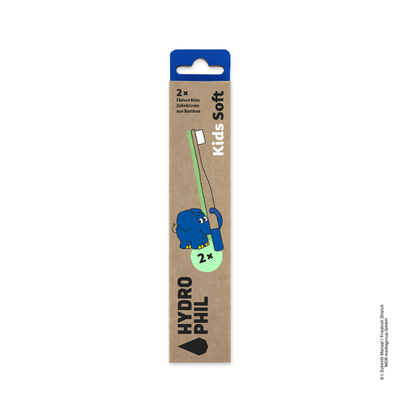 Produktfoto zu Bambuszahnbürste Kids Elefant Soft