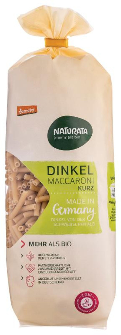 Produktfoto zu Maccaroni Dinkel