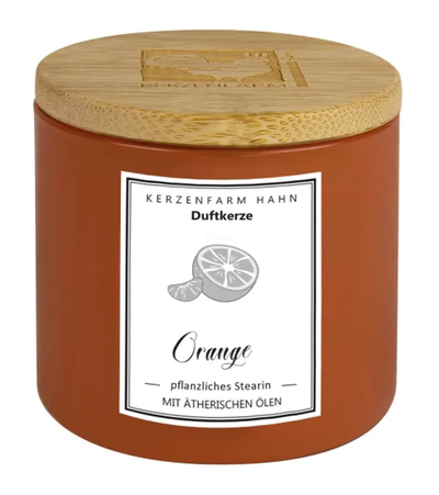 Produktfoto zu Duftkerze Orange