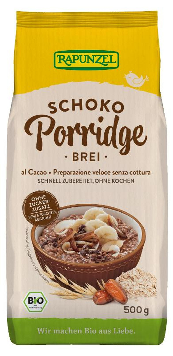 Produktfoto zu Schoko Porridge Brei