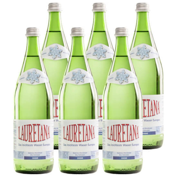 Produktfoto zu Lauretana ohne Kohlensäure 6 x 1 l