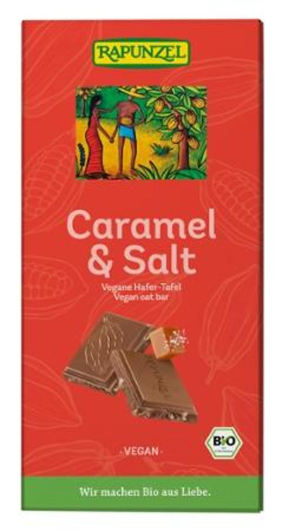 Produktfoto zu Vegane Caramel & Salt Schokolade