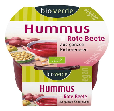 Produktfoto zu Hummus Rote Bete