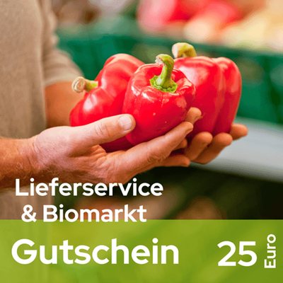 Produktfoto zu Wertgutschein über 25 €