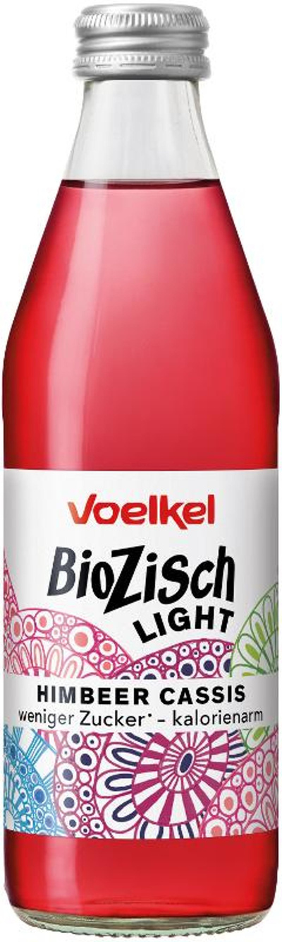 Produktfoto zu BioZisch Light Himbeer-Cassis 0,33 l