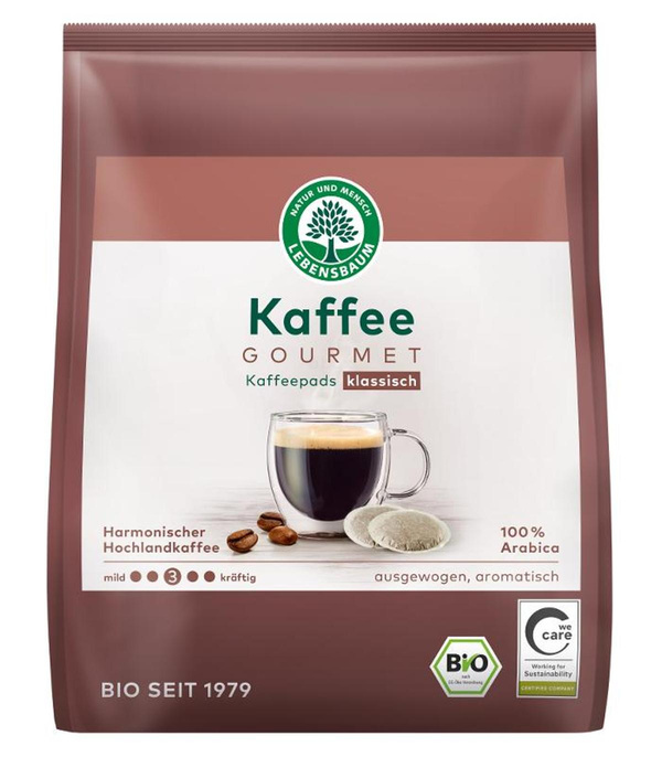 Produktfoto zu Gourmet Caffé Crema Pads klassisch