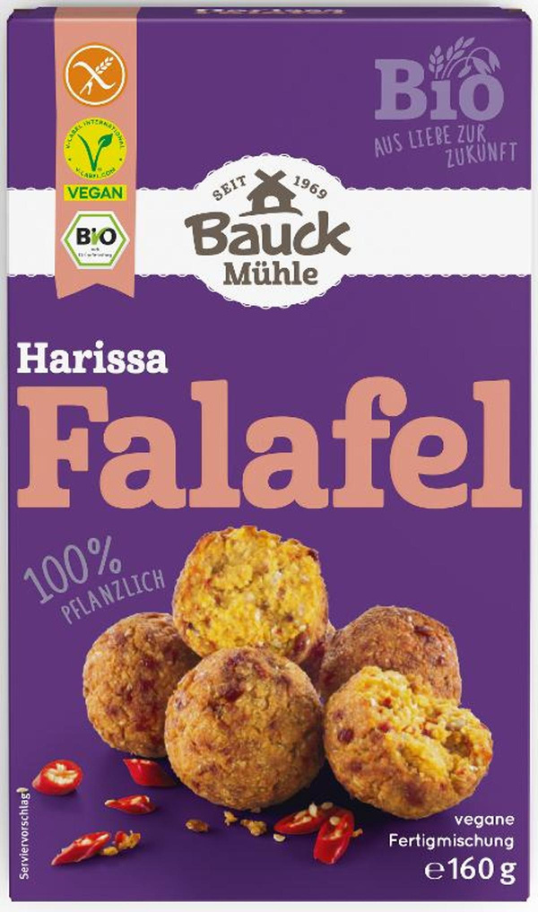 Produktfoto zu Harissa Falafel Paprika Chili