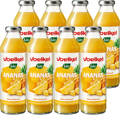 Produktfoto zu Ananassaft Kasten