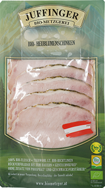 Produktfoto zu Heublumenschinken in Scheiben