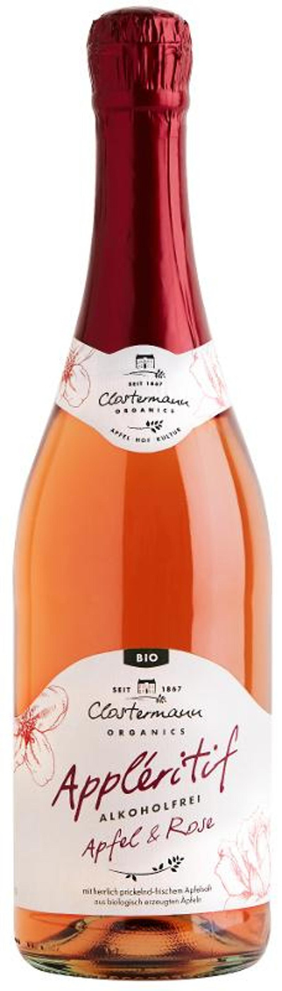 Produktfoto zu Appléritif Apfel & Rose 0,75 Liter