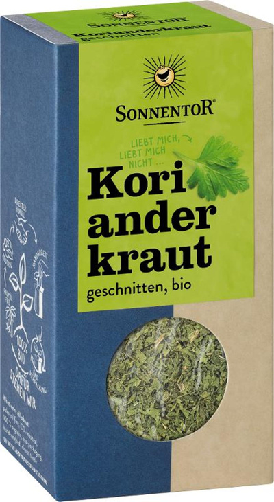 Produktfoto zu Korianderkraut geschnitten