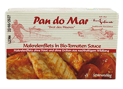 Produktfoto zu Makrelenfilets in Tomatensauce