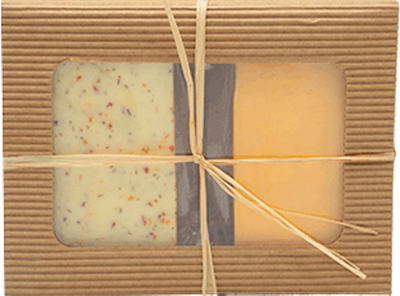 Produktfoto zu Höhenberger Käse Geschenkbox eckig