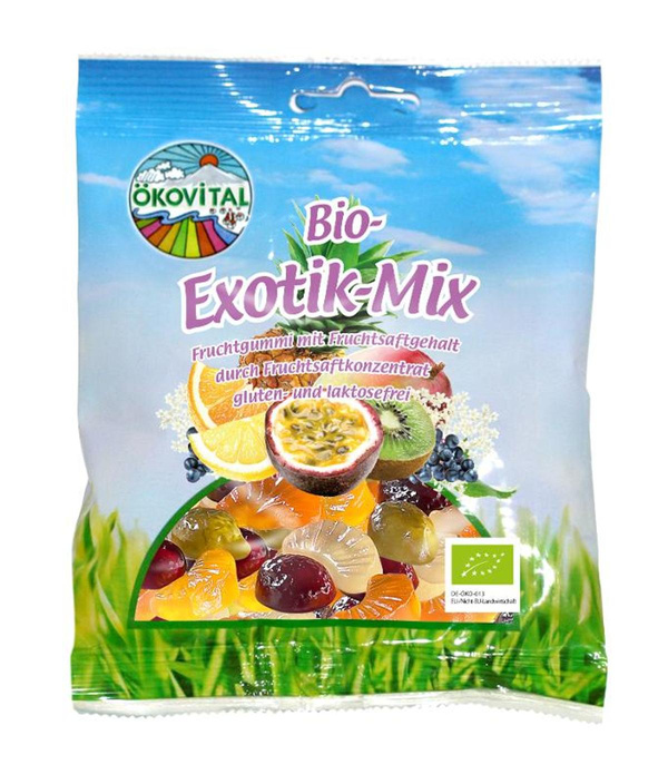 Produktfoto zu Fruchtgummi Bio-Exotik-Mix